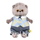 Мягкая игрушка «Кот Басик BABY в жилете и брюках», 20 см