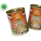 Каша перловая с говядиной (340г) ГОСТ Слуцкий (Жестяная банка 340 гр.) -Беларусь