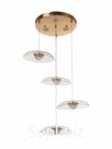 Люстра Tamara 28 Вт LED 4000-6000К золото 43×41×42 см
