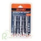 Бита магнитная для кровельных саморезов набор 10х65 мм Артикул: AS-210