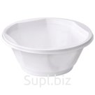 Тарелки одноразовые суповые OfficeClean, набор 50 шт., ПП, белые, 0,6 л, 15 см, хол/гор