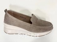 Мокасины Женские Бежевые