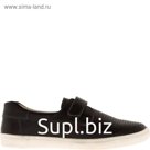 Полуботинки детские, размер 38, цвет чёрный