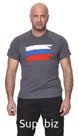 Футболка "Patriot"(Патриот) (хлопок, серый) 7TS-05GR