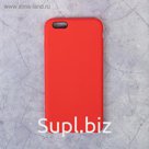 Чехол LuazON силиконовый IPhone 6 Plus, красный