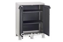 Уличный шкаф TOOMAX 2х дверный глубокий SANTORINI XL (4 полки)