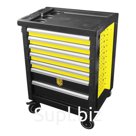 Тележка инструментальная BERGER BG1509,  антипрокидывание, 7 ящиков, 770x460x970 мм