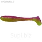 Виброхвост Helios Catcher Fio &amp; Acid lemon, 9 см, 5 шт. (HS-2-027)