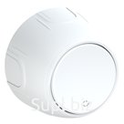 Выключатель перекрестный одноклавишный OneKeyElectro Rotondo, белый