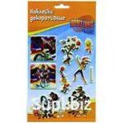 Наклейки объемные ACTION! LOONEY TUNES 17,5*12,5 см, 8 дизайнов