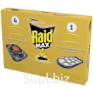 Ловушка от тараканов Raid, регулятор размножения 1шт. + приманка 4шт.