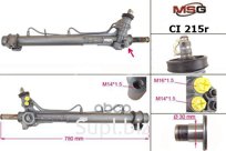 Рулевая Рейка С Гур Восстановленная Citroen Jumper 1994-2002,Fiat Ducato 1994-2002,Peugeot Boxer 199 MSG rebuilding арт. CI215R