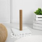 White scratching post with square platform and post Item: МТ14013_conclusion