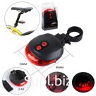 Задний фонарь с лазером «Мастер К», велосипедный, водонепроницаемый, 4 режима, 2ААА