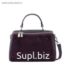 325-34 28088 Женская сумка замшевая Ludor Бордовый