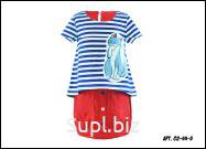 Комплект футболочка+юбка для девочки Артикул: 02-44-5.