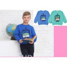 CAK 62165 Джемпер для мальчика голубой (098)-56 ВГ