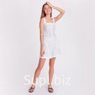 Шорты женские MINAKU: Enjoy цвет белый, р-р 42