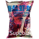 Чипсы ShuYangyang Shrimp Strips с морской солью 80г оптом