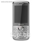Мобильный телефон Maxvi P10, серебристый