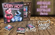 Кэт 12, VERY HOT (МИШКИ), молочный шоколад, 60 гр., TM Chokocat