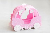 Toy children's bed from the collection "Shining Crown". Color pink cloud Article: 71320
