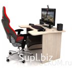 Игровые столы отличаются прямоугольным вырезом, позволяющим удобно опереть локти. За счет этого снижается нагрузка на позвоночник и утомляемость при длительной…