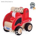 Деревянная игрушка Miniworld «Пожарная машина»
