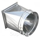 Переход 250х250/ф315 из оцинкованной стали