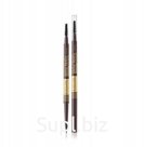Водостойкий карандаш для бровей №03 DARK BROWN серии MICRO PRECISE BROW PENCIL Eveline