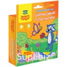 Пластилин шариковый Мульти-Пульти "Енот в Перу", 04 цв., крупнозерн., незастывающий, европодвес