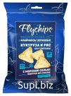 Флайчипсы Flychips зерновые кукурузно-рисовые с солью, 40г