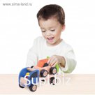 Деревянная игрушка Miniworld «Мини трейлер»