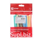 Набор термоусадочных трубок EFK, 6/3, 100 мм, набор из 7 цветов по 3 шт.