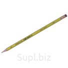 Карандаш ч/г Koh-I-Noor "Oriental" HB, с ластиком, заточен.