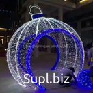 Светодиодная фигура Шар 3D L     3413х3279