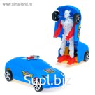Игрушка заводная «Полицейский автобот», трансформируется, МИКС