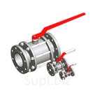 Кран шаровой запорный фланцевый КШЗ 25-25