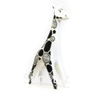 Black and white giraffe