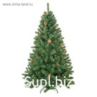 Ель искусственная «Лапландия» с шишками 240 см