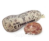 Изделие колбасное из термически обработанных ингредиентов ЗЕЛЬЦ С ГРИБАМИ вар. мясной высшего сорта