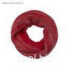 Шарф женский 30×130 см, бордовый