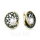 СЕРЕБРЯНЫЕ СЕРЬГИ 925 ПРОБЫ 52860