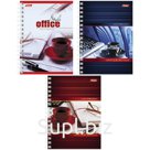 Записная книжка А6 80л. на гребне "Офис"