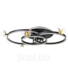Люстра  "Бабочки Пента" 108Вт LED 3000-6000К черный 75х75х15см
