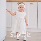 Набор: платье для девочки и повязка «Крошка Я», 62-68 см