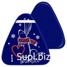 Sled-ice with print 42*48 cm dark blue Article: МТ11517