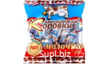 КОНФЕТЫ молоч. "МОЛОЧНАЯ" 1/6 уп./1 кг, Александровская КФ (1 уп.)