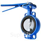 Затвор дисковый межфланцевый чугунный, DN80 (3"), PN16