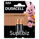 Батарейка Duracell Basic AAA (LR03) алкалиновая, 2BL